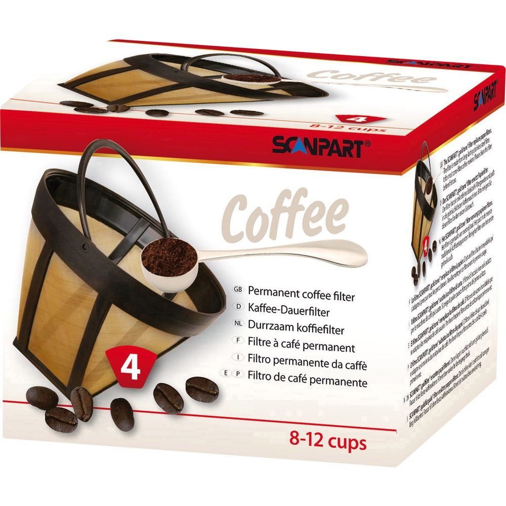 Scanpart Kaffeebereiter ScanPart 47861010 47861010 Permanent Kaffeefilter