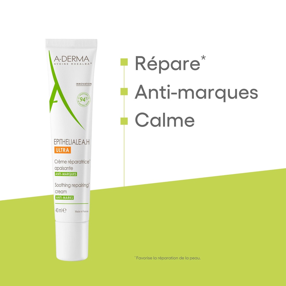 A-Derma Epithéliale AH ULTRA Crème Réparatrice A paisante 40ml Crème réparatrice
