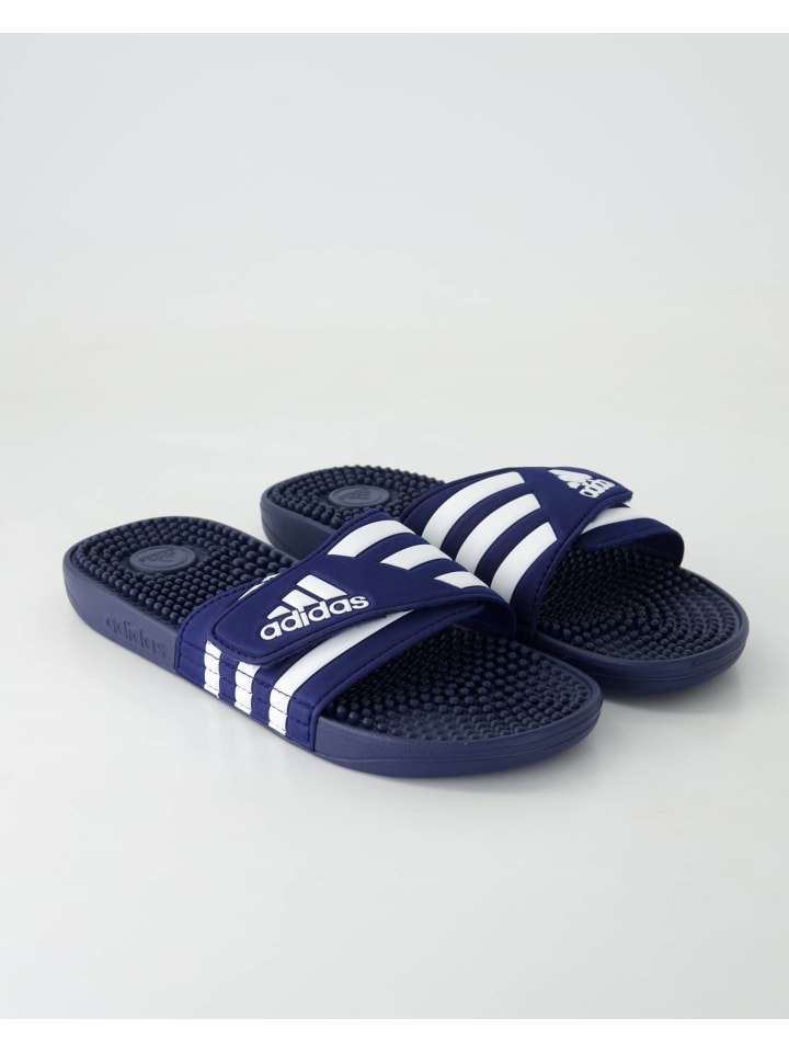 adidas Pantoletten in Blau günstig kaufen