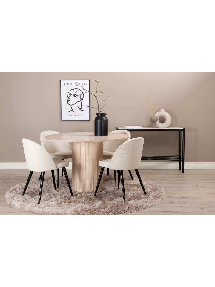 ebuy24 Essgruppe Bianca 40 Beige 110 x 110 cm günstig kaufen onesize
