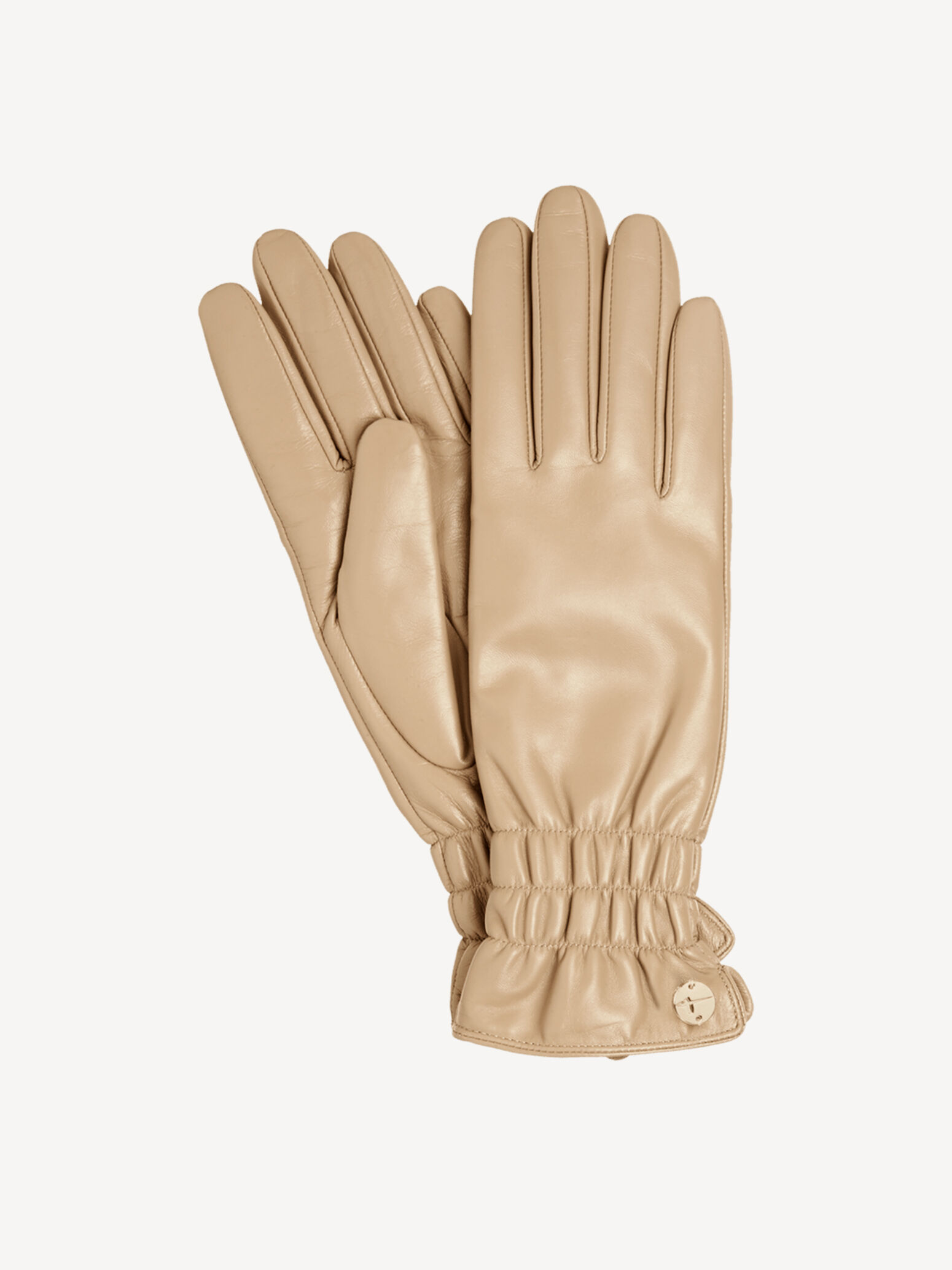 Gants en cuir - marron