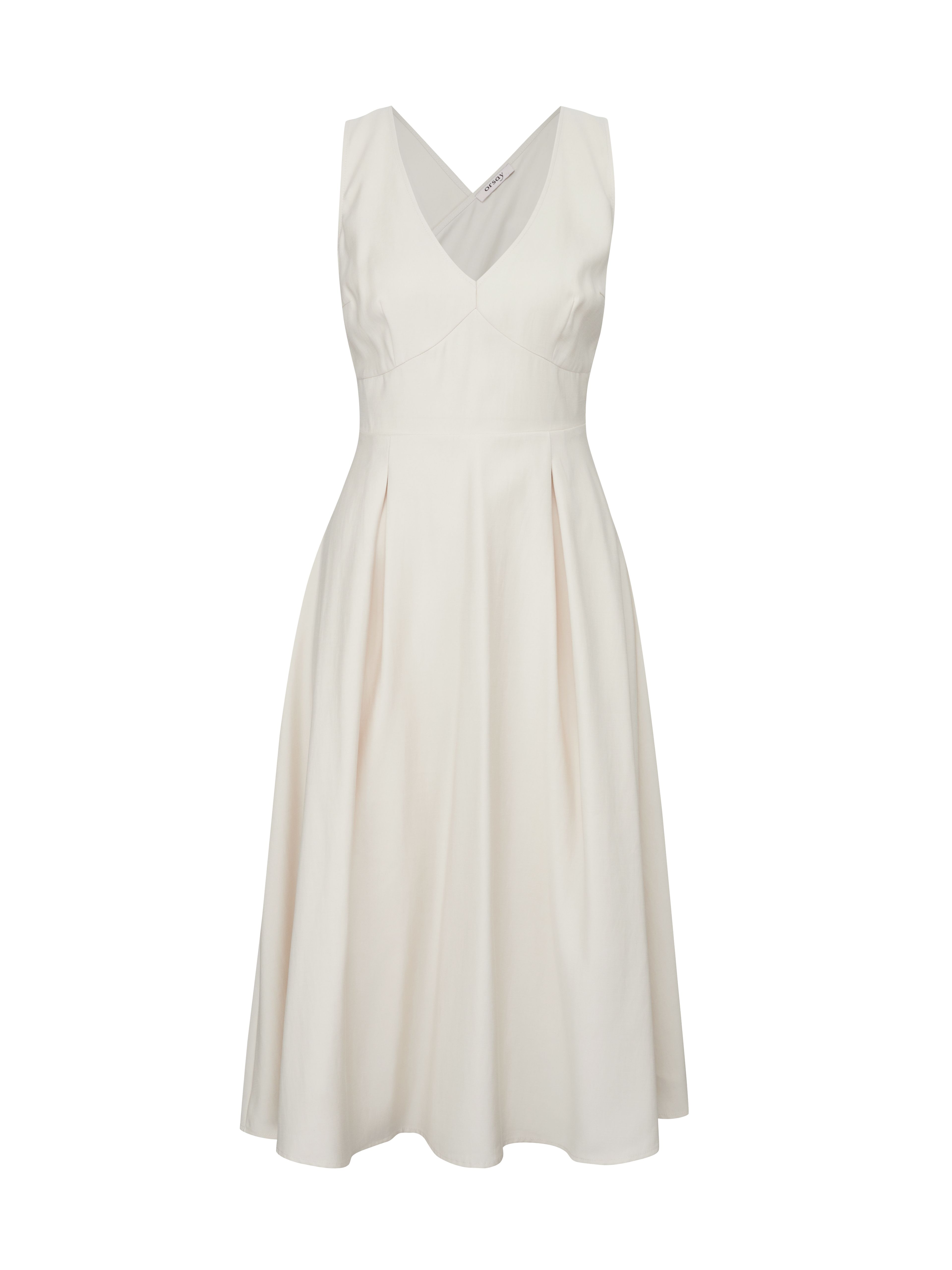 Cremefarbenes Damenkleid ORSAY