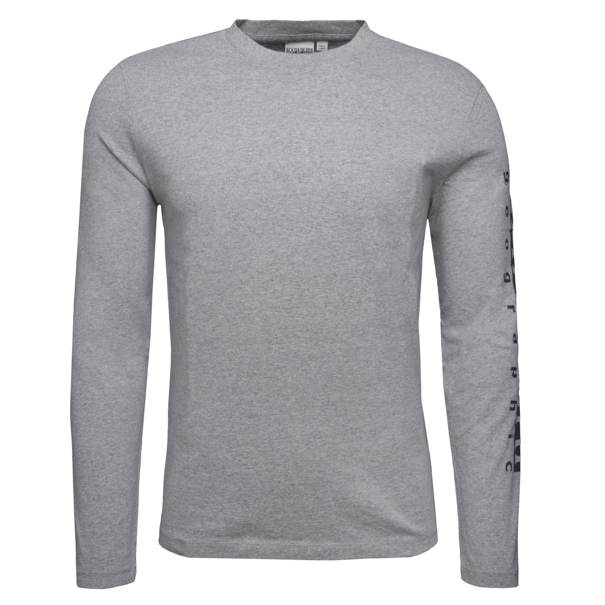 Napapijri Sadas LS Langarmshirt grau