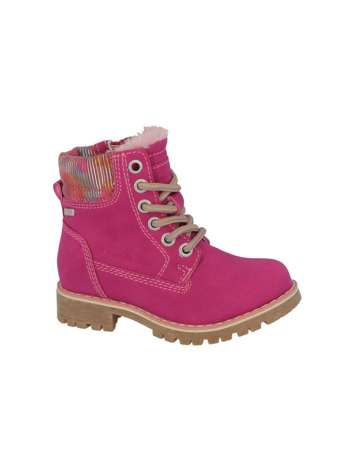Tom Tailor Stiefel mit Warmfutter in Rosa günstig kaufen