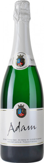 2019 Morio Muskat Winzersekt halbtrocken - Weingut Adam