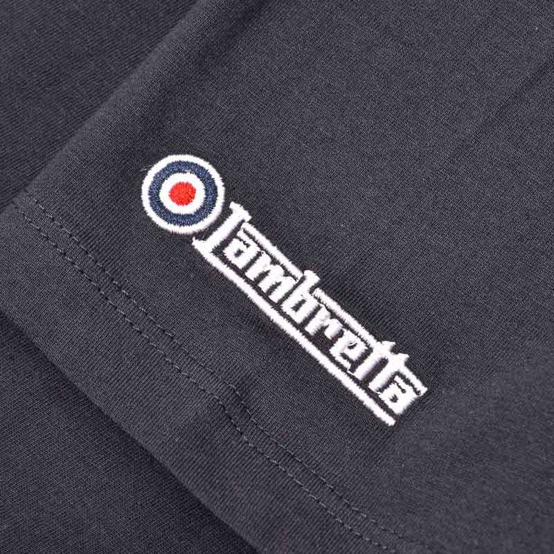 Lambretta Chest Stripe Herren T-Shirt SS0157-NVY