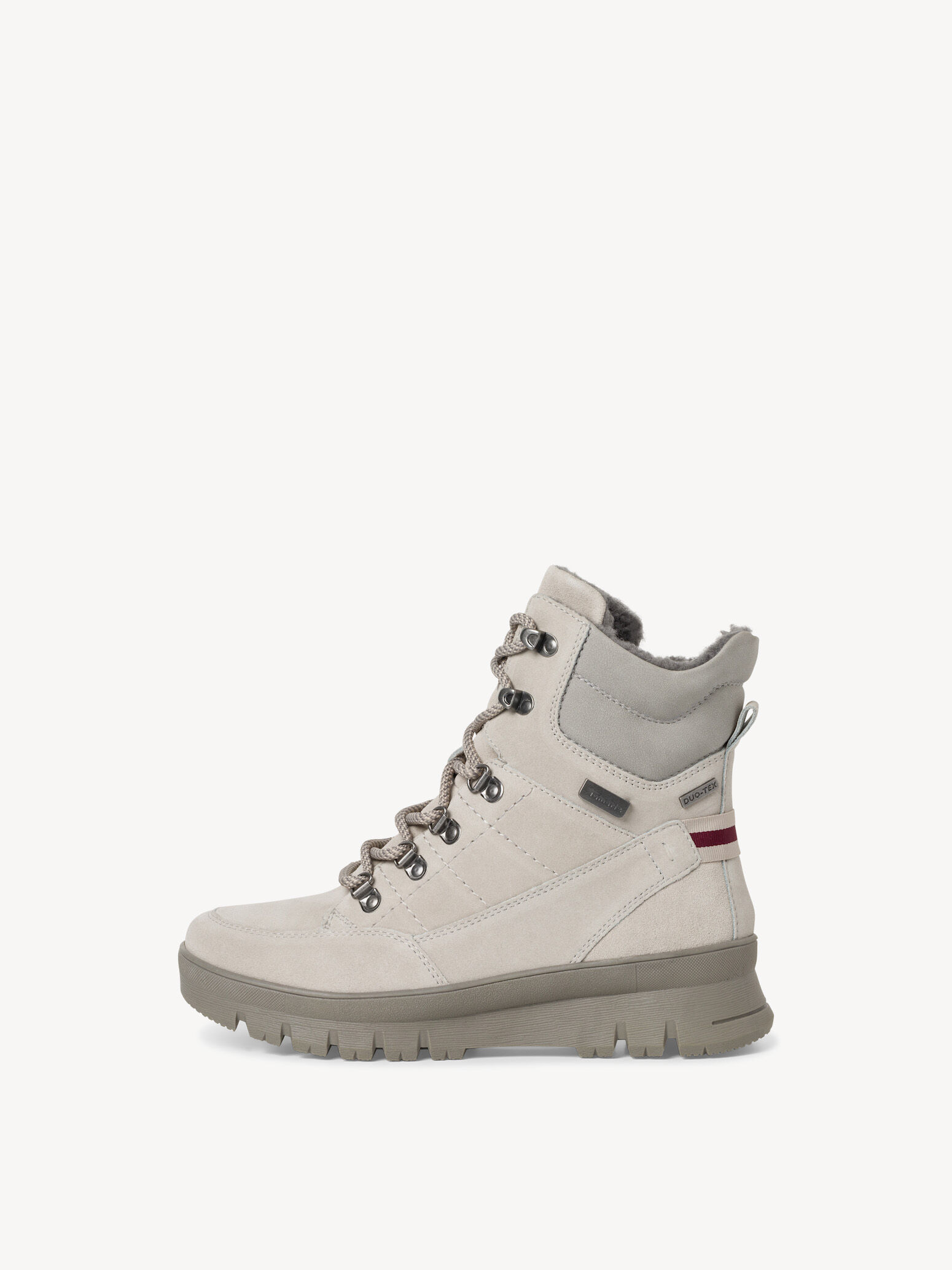 Bottine en cuir - gris