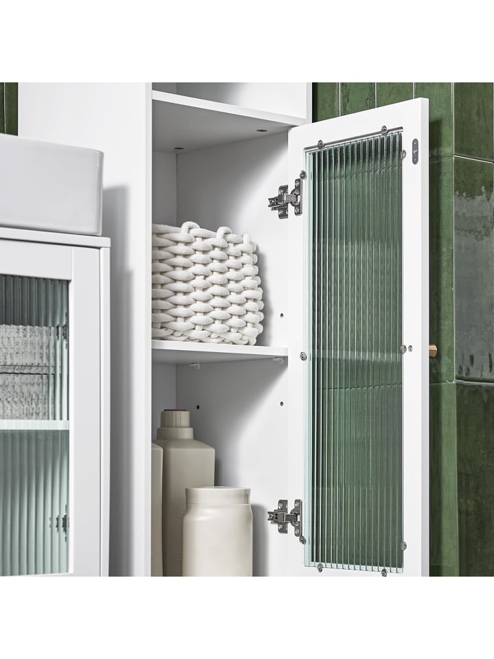 SoBuy Hochschrank in Weiß - (B)30 x (H)171 x (T)30cm günstig kaufen onesize