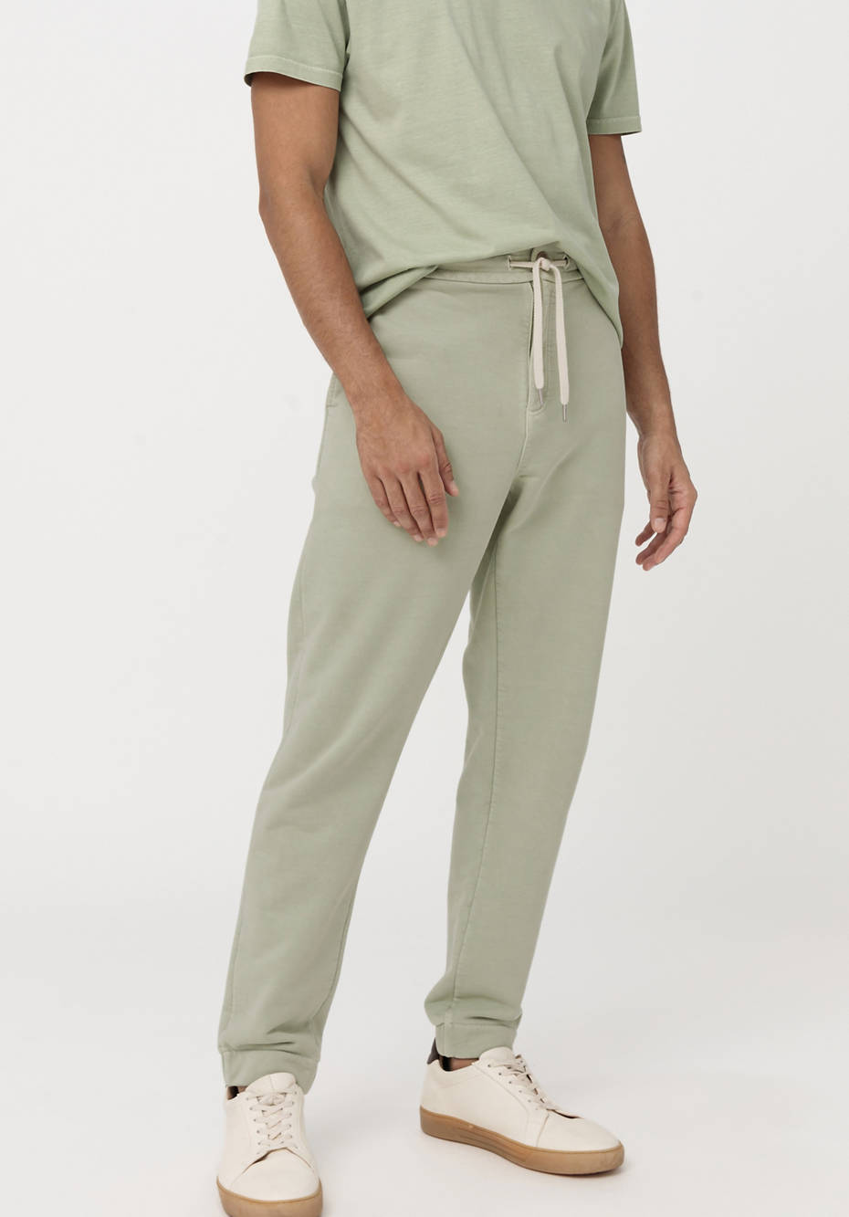 Joggpants mineralgefärbt aus reiner Bio-Baumwolle