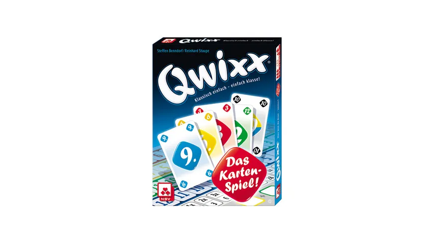 Nürnberger Spielkarten Verlag - Qwixx  - Das Kartenspiel