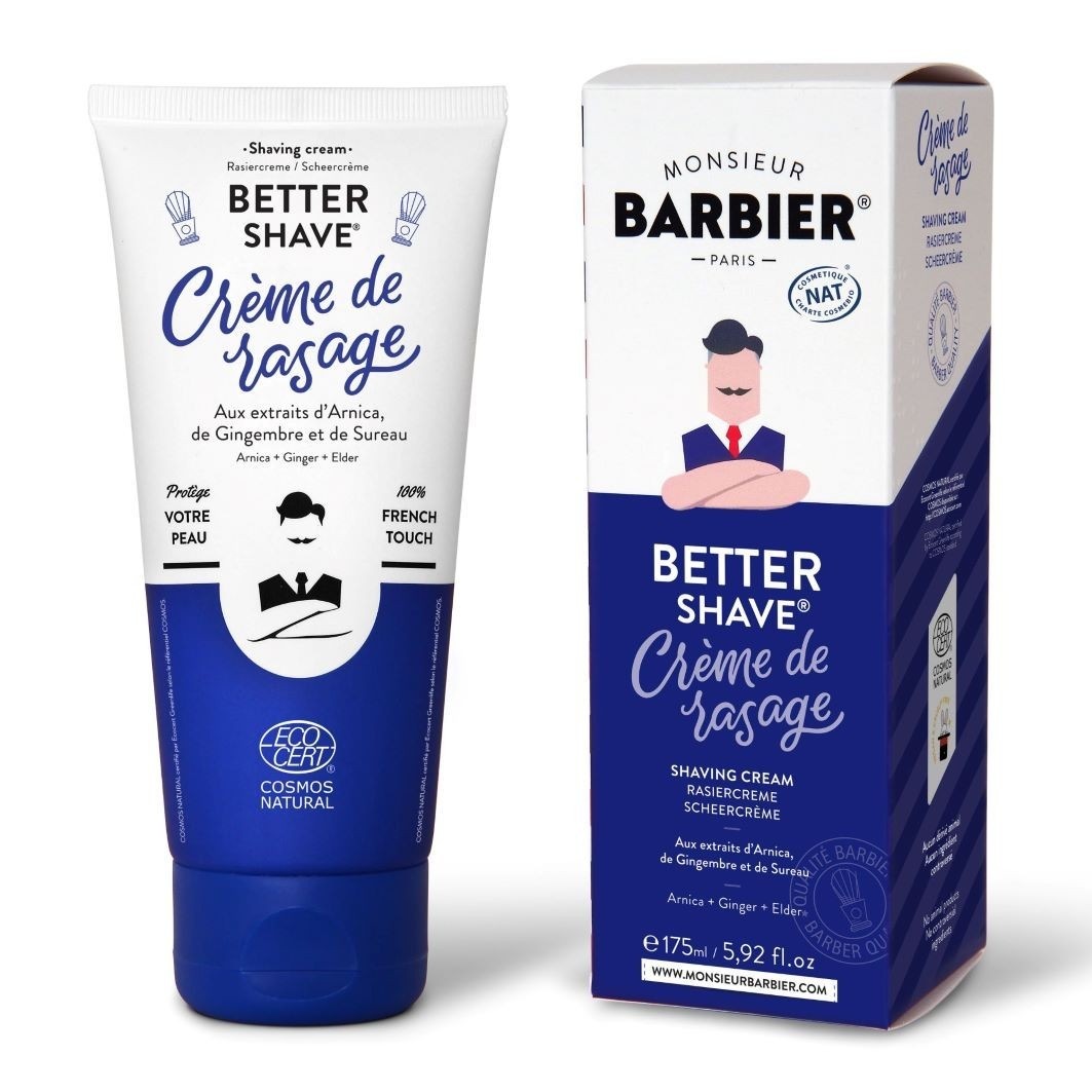 Krema za britje Monsieur Barbier - BOLJŠE BRITJE