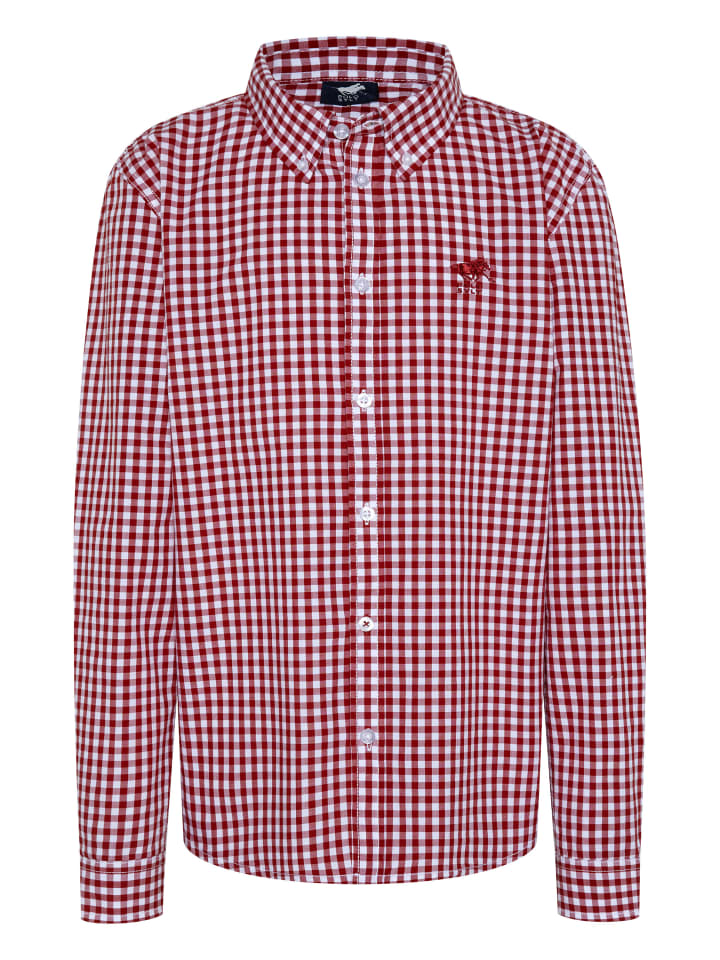 Polo Sylt Hemd in Rot günstig kaufen 122/128