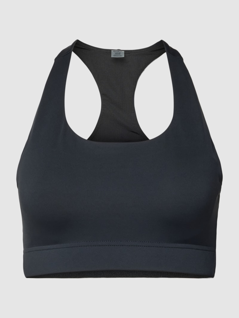 Sport-BH mit Racerback Modell 'BOLD MOVES' in schwarz
