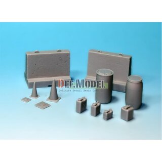 US  Jersey Barrier Set (small type) 1/35