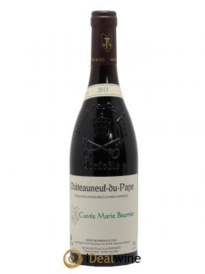 Châteauneuf-du-Pape Marie Beurrier Henri Bonneau & Fils  2015 - Lot de 1 Bouteille