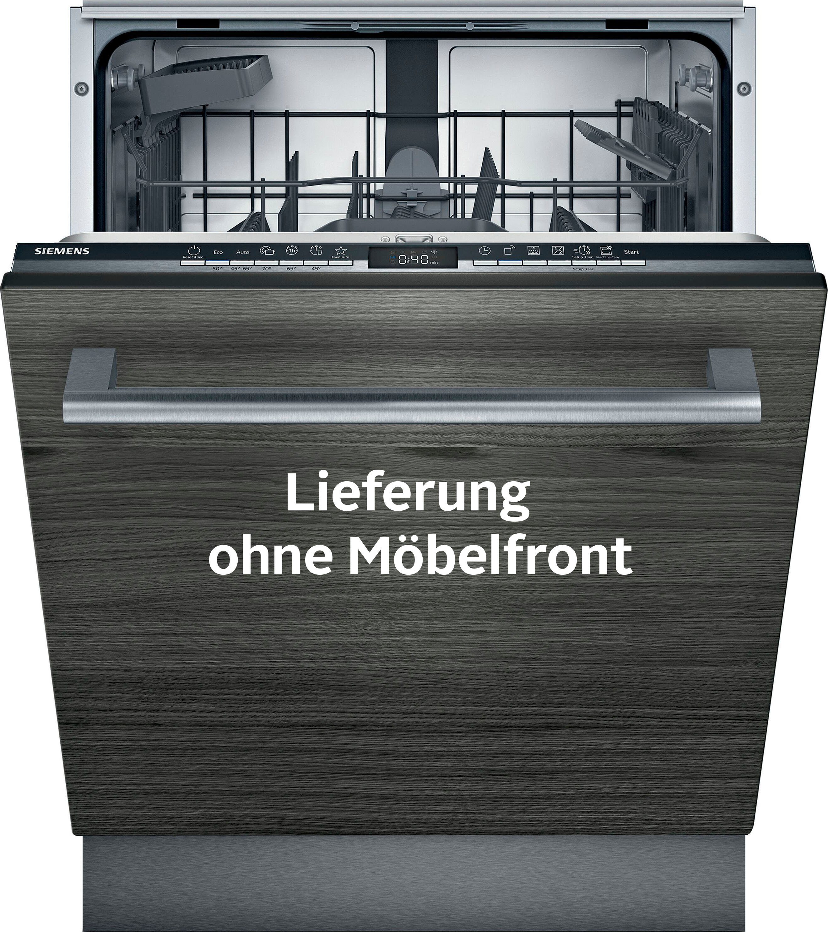 SIEMENS vollintegrierbarer Geschirrspüler iQ300, SN63HX32UE, 12 Maßgedecke