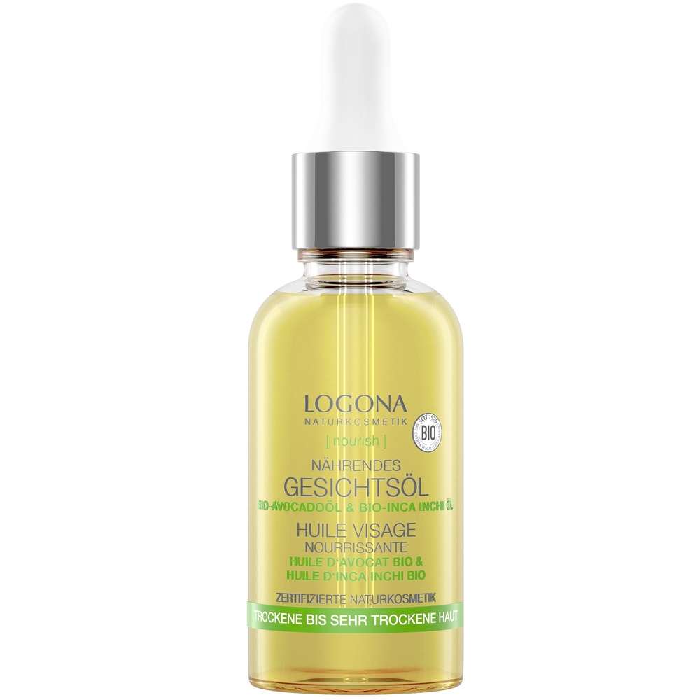 logona Huile visage nourrissante avocat bio, 30 ml Huiles visage et corps