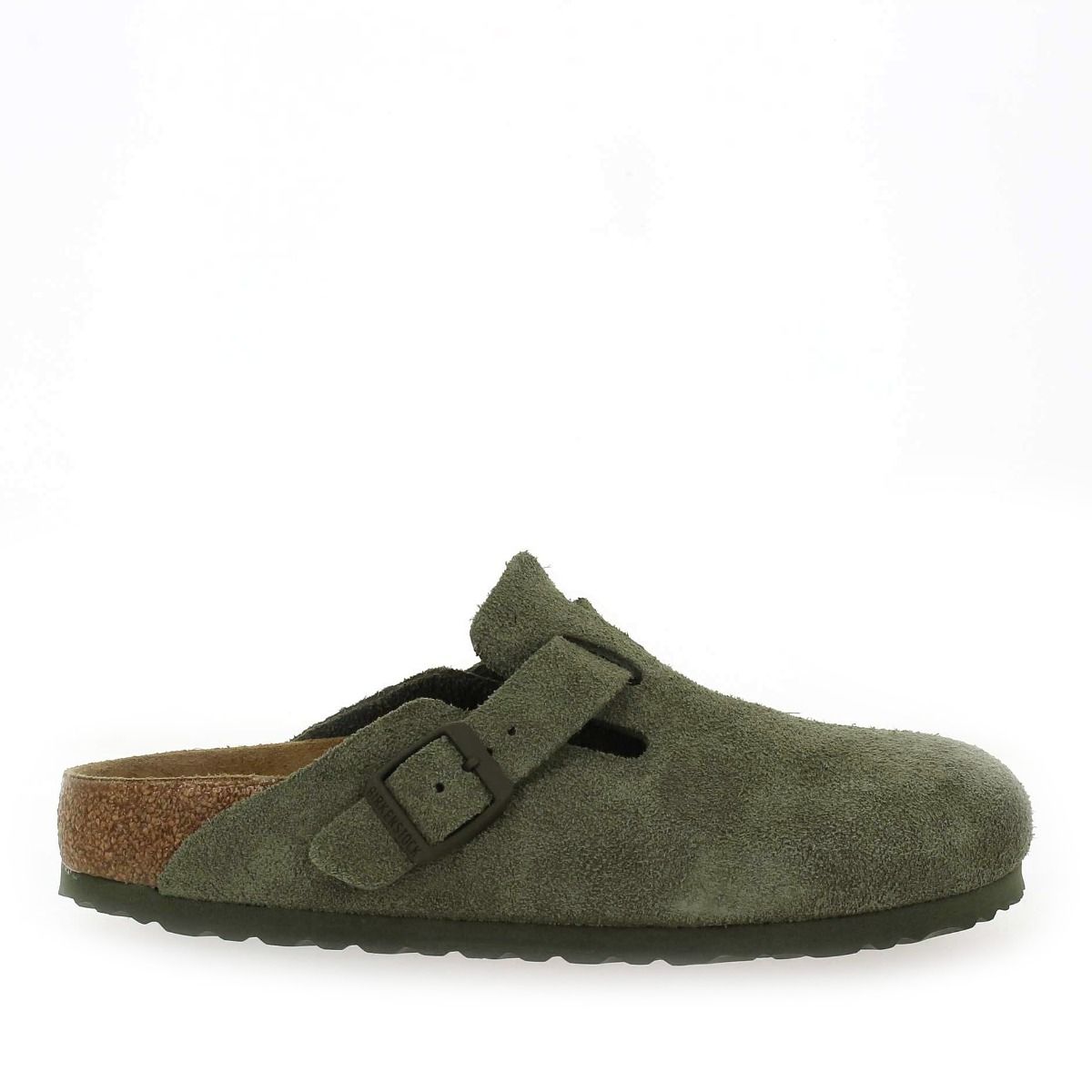 Birkenstock  BOSTON SUEDE - Kaki