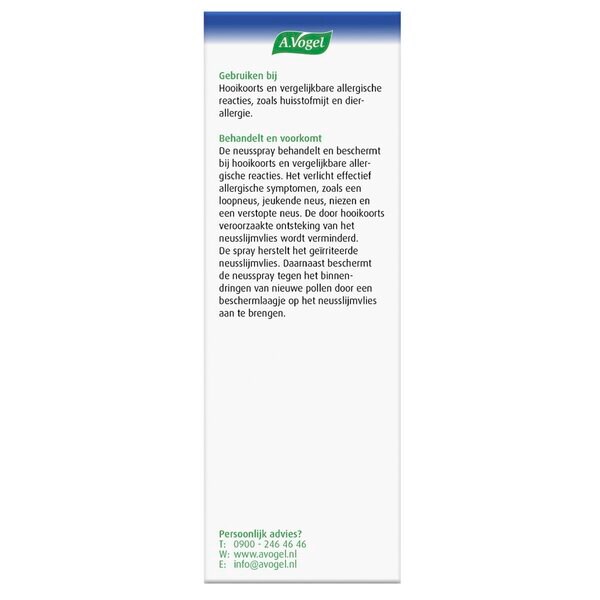 A.Vogel Pollinosan szénanátha orrspray orvostechnikai eszköz - 20ml