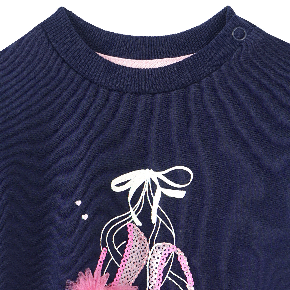 Baby Sweatshirt mit Pailletten