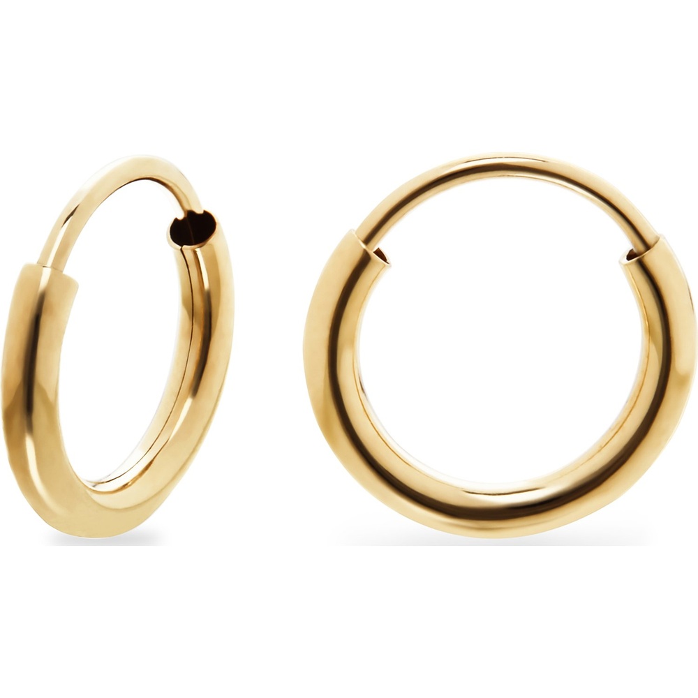 FAVS Créoles 375 Or jaune Boucles d'oreilles