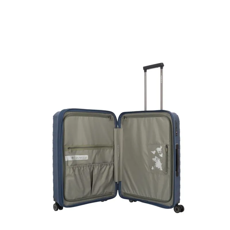 Travelite MOOBY Trolley M (66 cm) - Marine