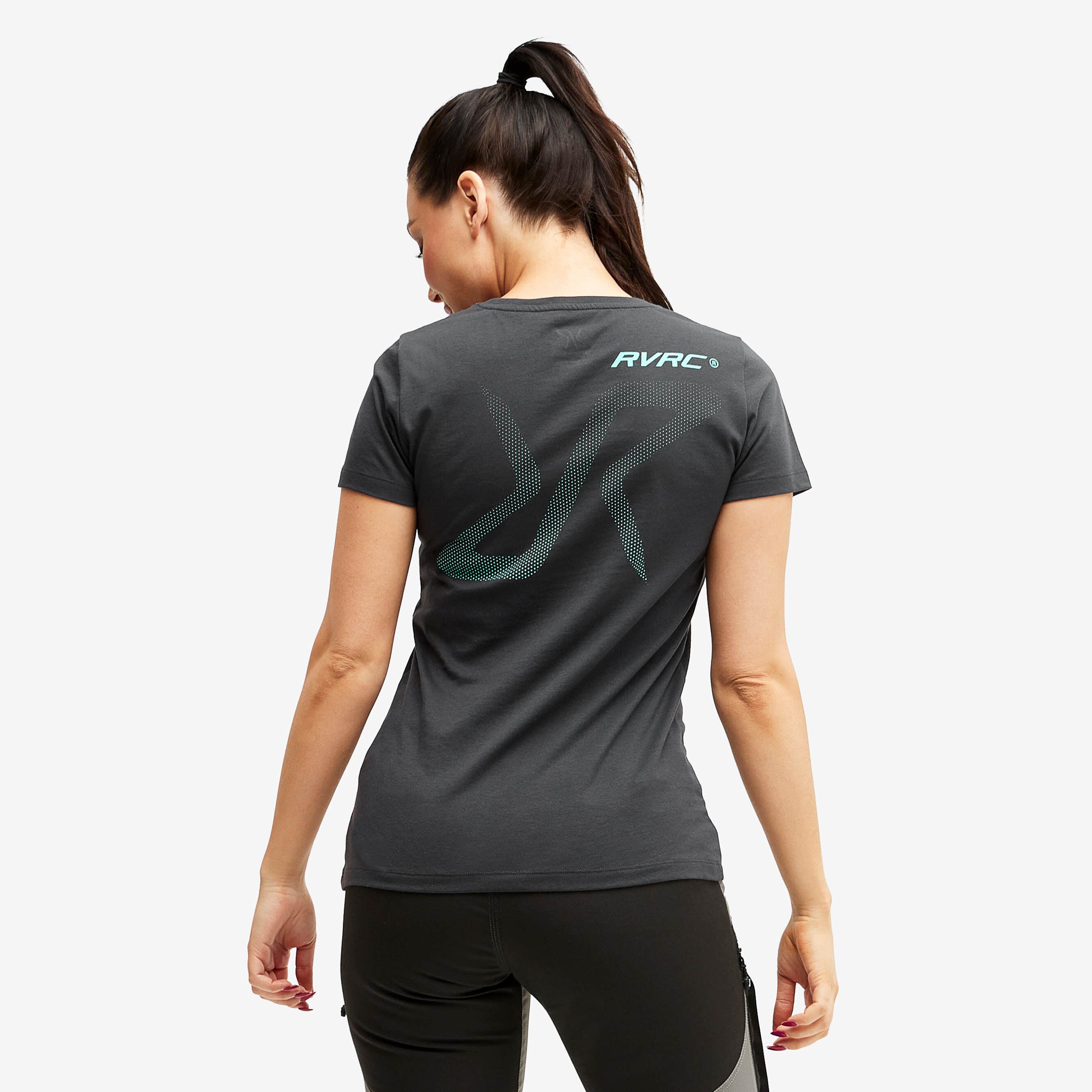 Fat Graphic Tee Femme Obsidian