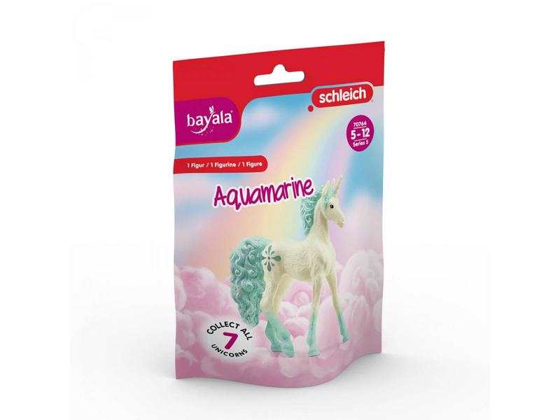 Licorne à collectionner Aigue-marine