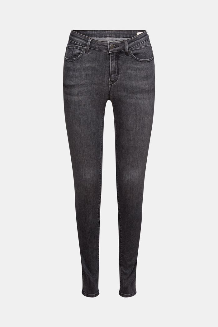 Skinny Jeans mit mittlerer Bundhöhe