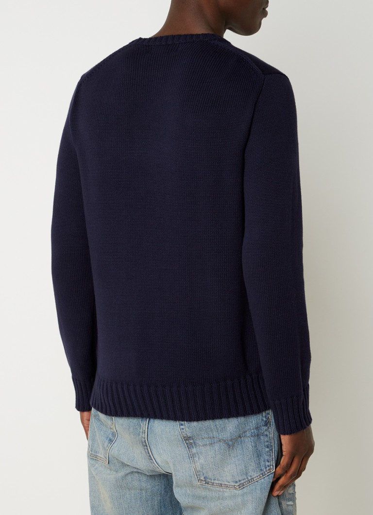 Ralph Lauren Fine-knit sweater with logo