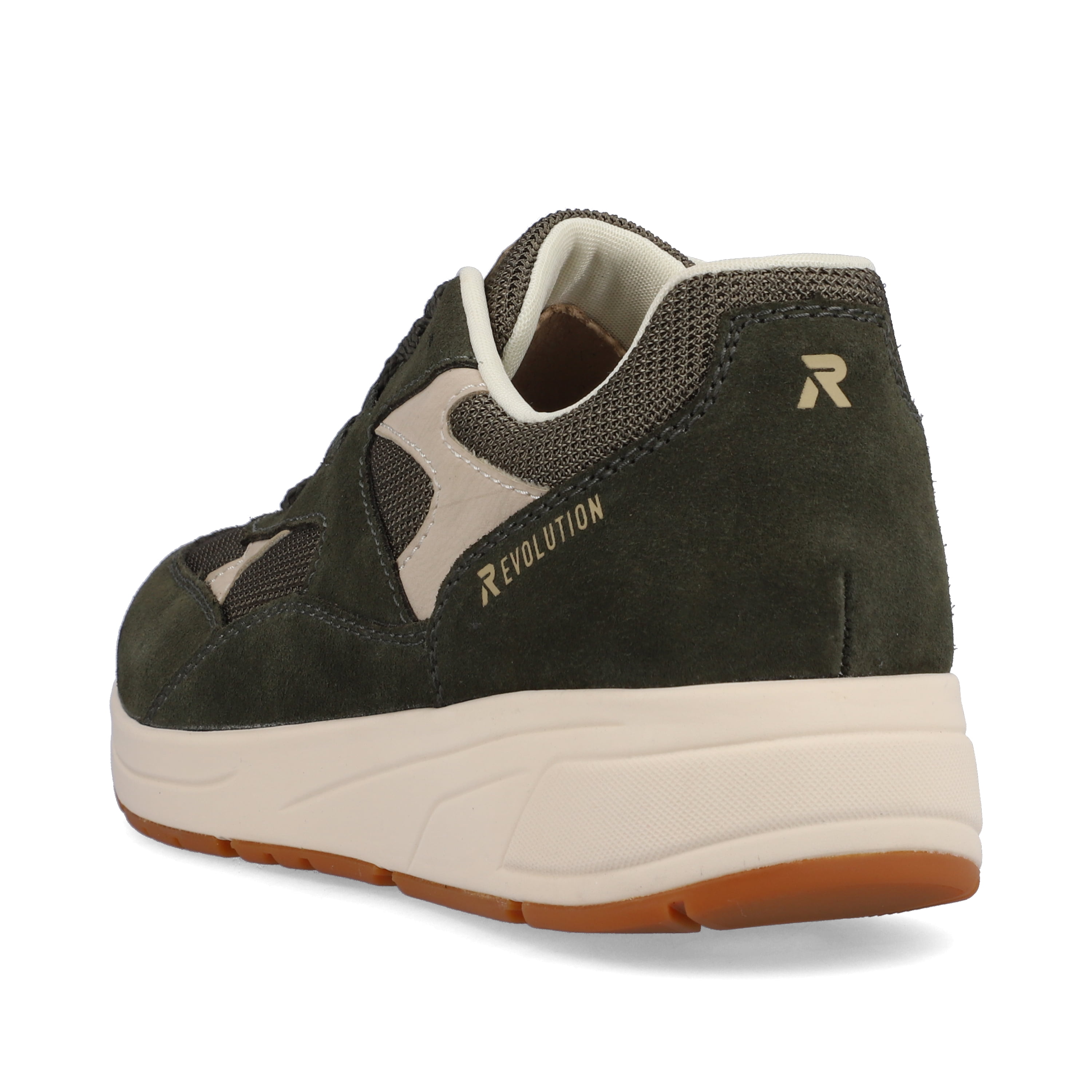 Rieker Herren Sneaker Low army green