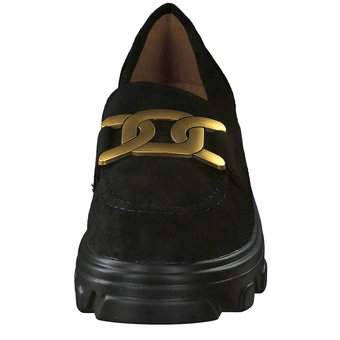 La Strada Chunky Loafer in schwarz