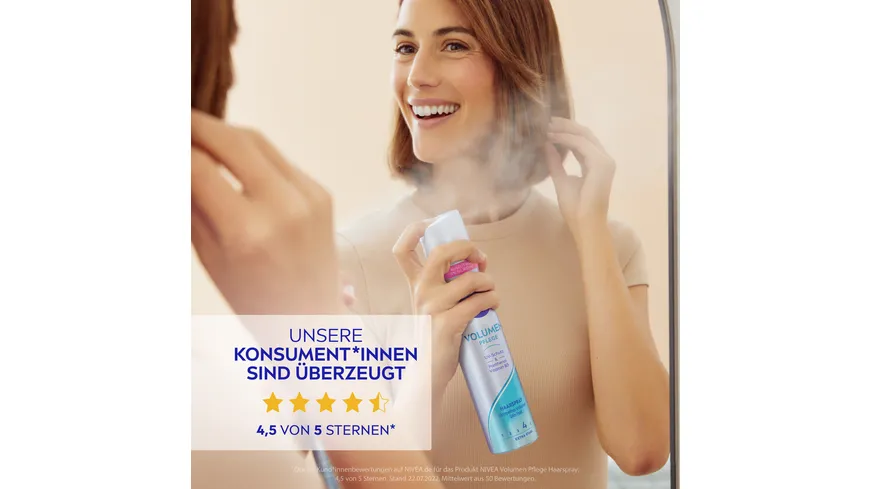 NIVEA Volumen Pflege Haarspray Extra Stark 250 ml