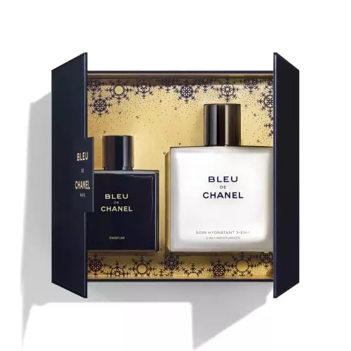 BLEU DE CHANEL Écrin parfum et soin hydratant 3-en-1