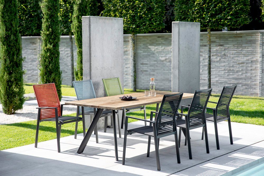 NIEHOFF GARDEN Gartentisch Niehoff Noah Tisch Aluminium Stativprofil (1)