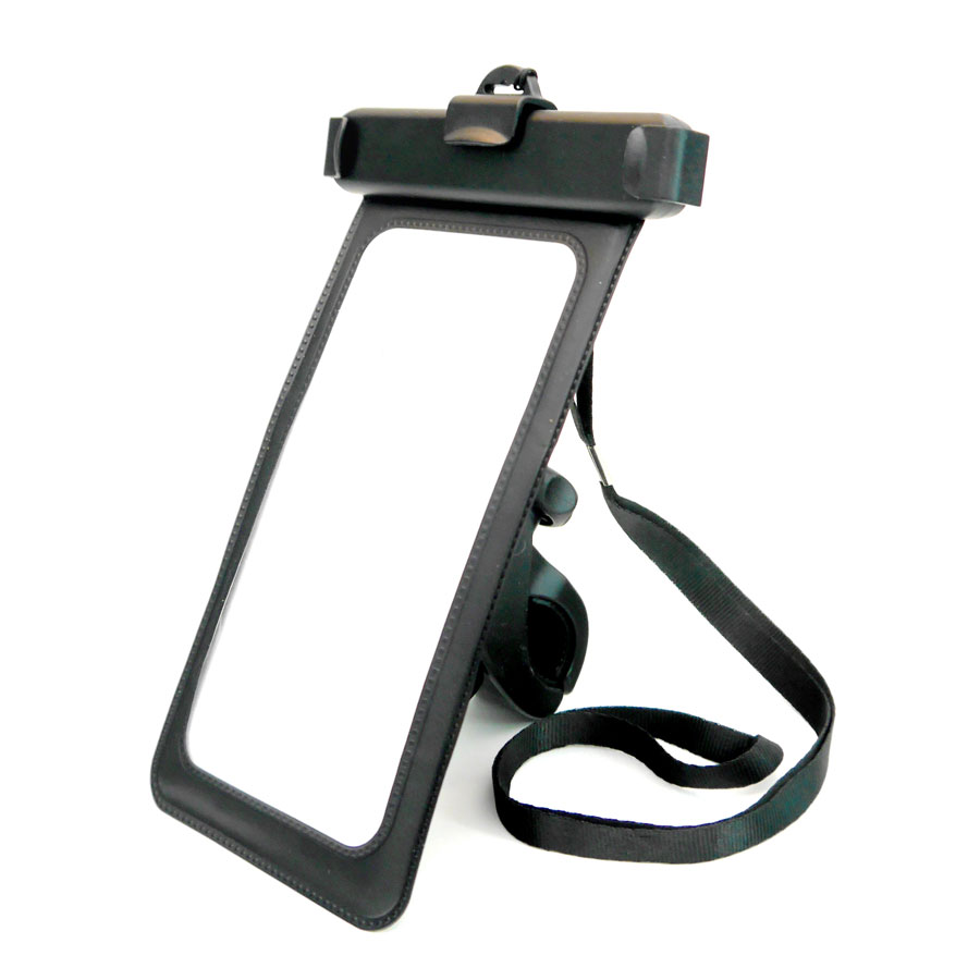 Vematro Smartphone Schutztasche mit Fahrradhalter, in Schwarz, 1 Stück - ATU