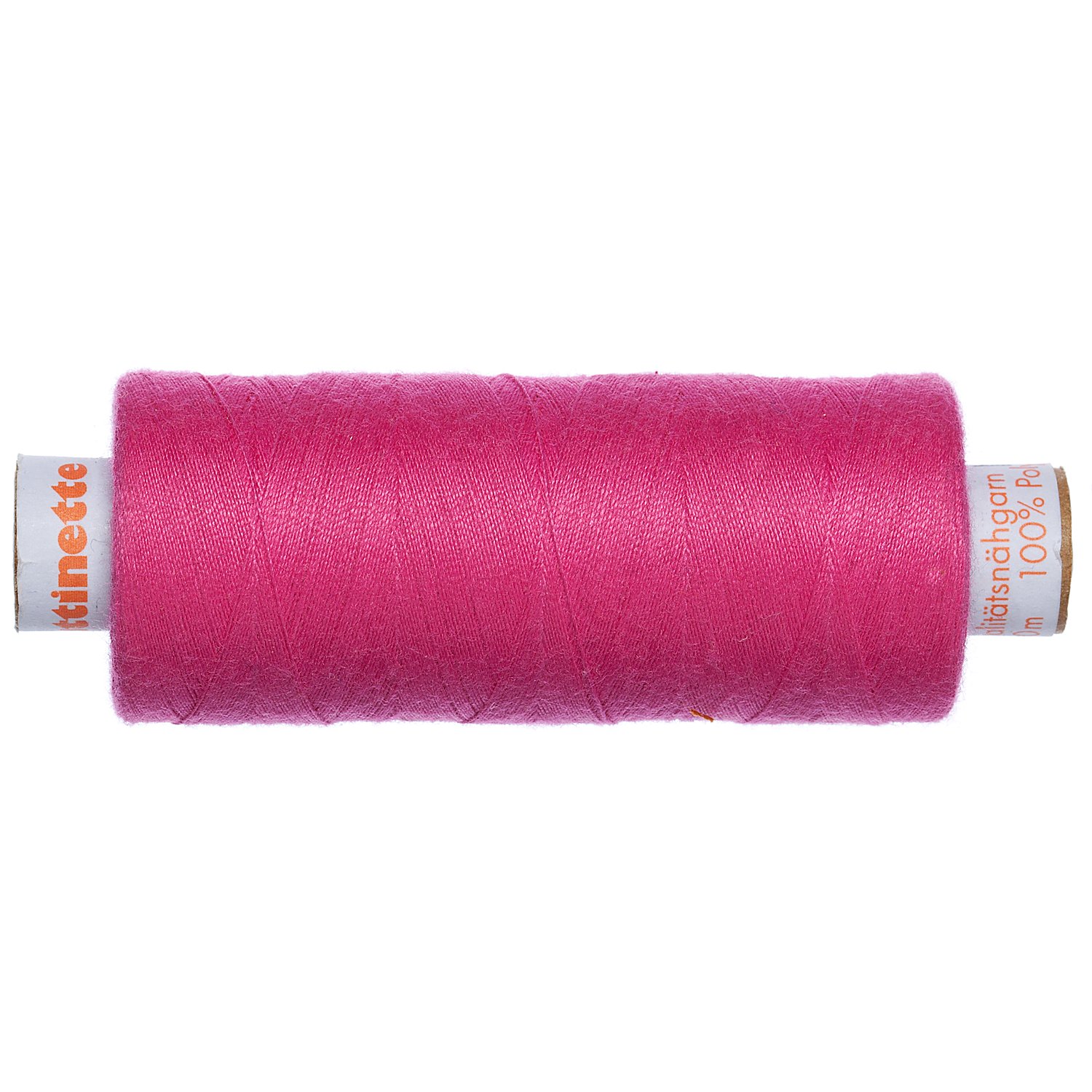 buttinette Universal-Nähgarn, Stärke: 100, 500m-Spule, pink