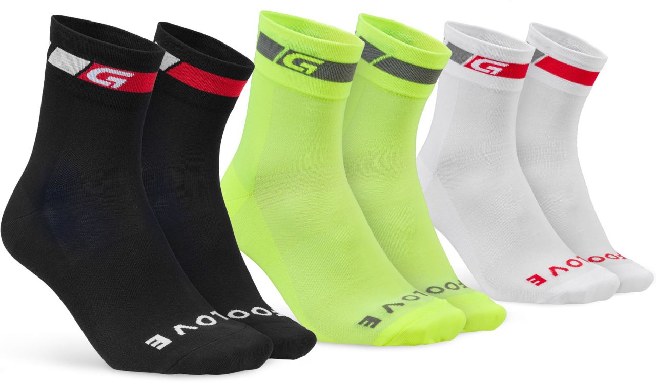 GripGrab Tricolore Regular Cut - Socken (3er-Pack) kaufen | Bike-Discount