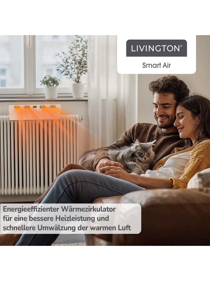 Livington Heizverstärker SmartAir in Weiß günstig kaufen onesize