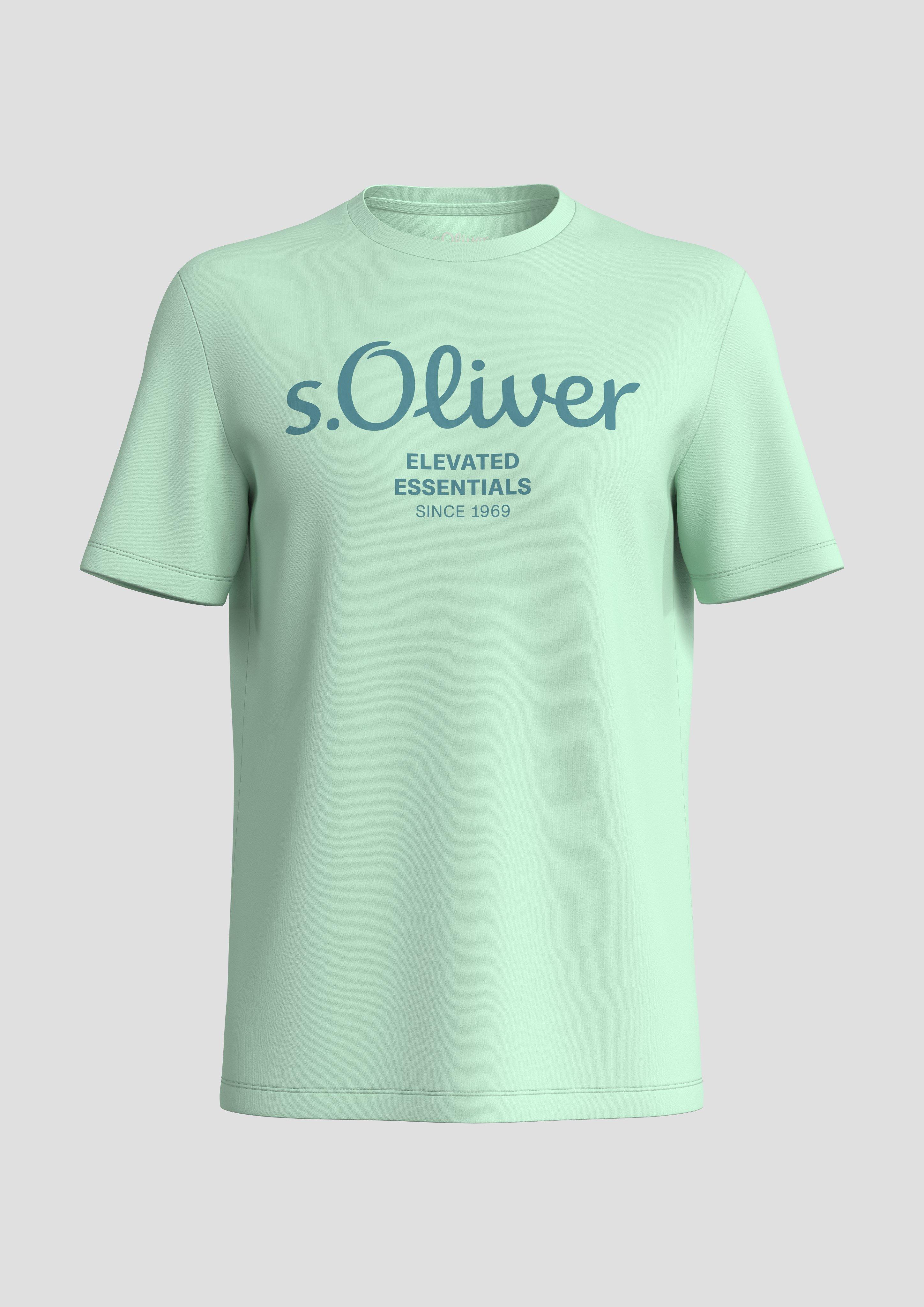 T-Shirt mit Frontprint  2141458-65D1