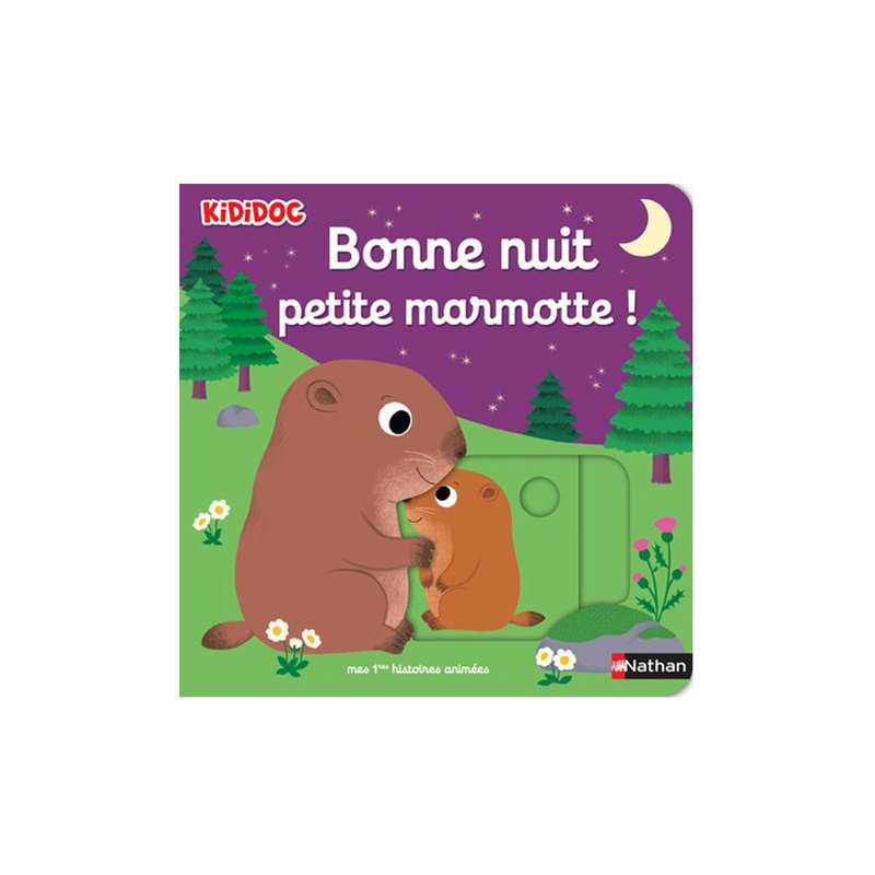 Livre Bonne nuit petite marmotte - Nathan Jeunesse
