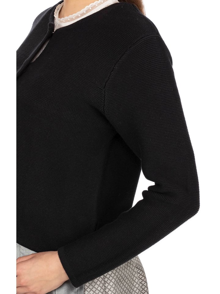 AlpSpur Strickjacke LINA in schwarz günstig kaufen