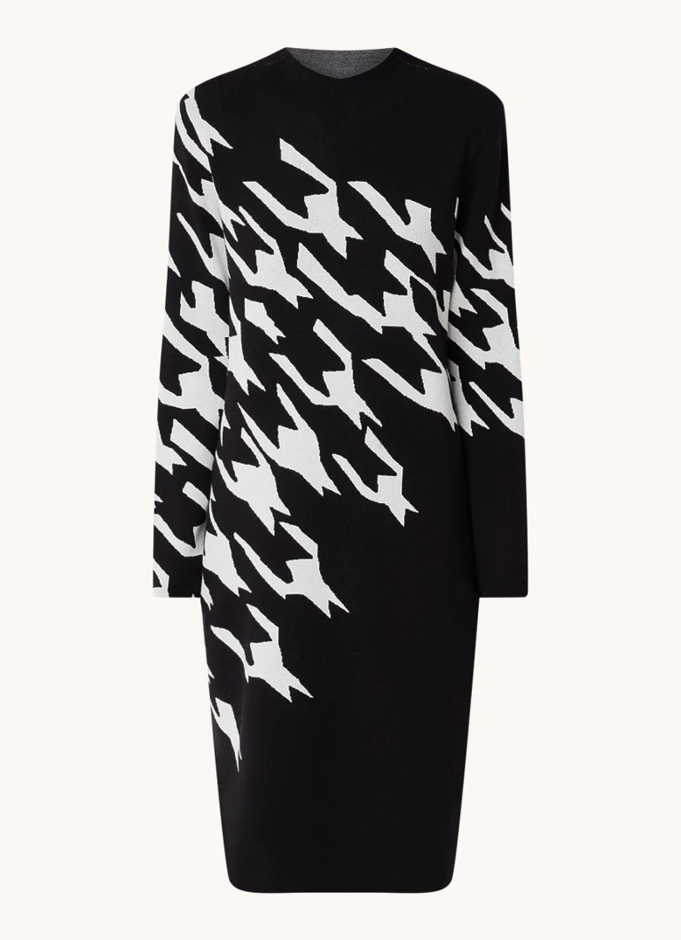 Abito midi in maglia fine stampata di Gerry Weber
