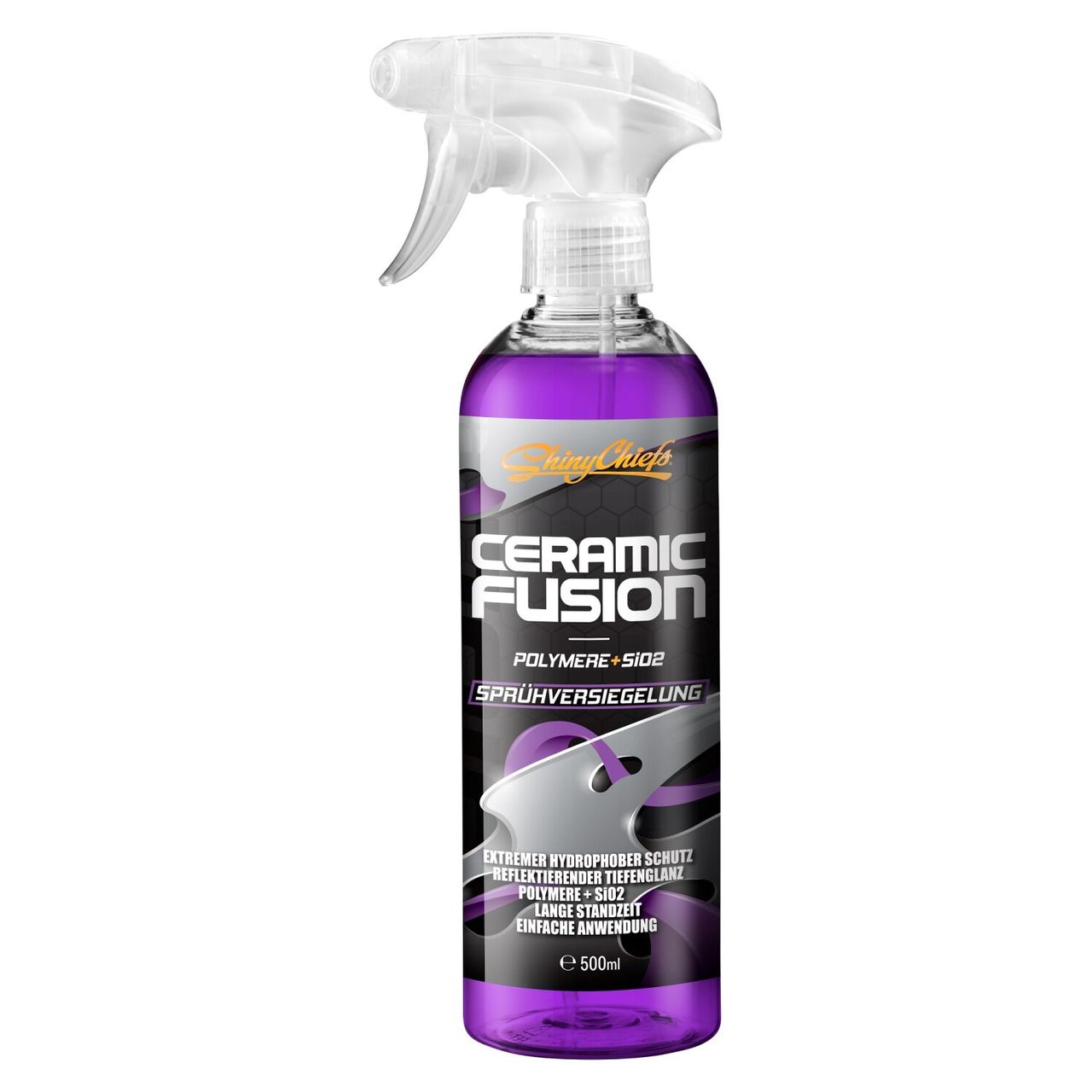 ShinyChiefs CERAMIC FUSION - SPRÜHVERSIEGELUNG - Einfach anzuwendende Langzeit Keramik 500ml
