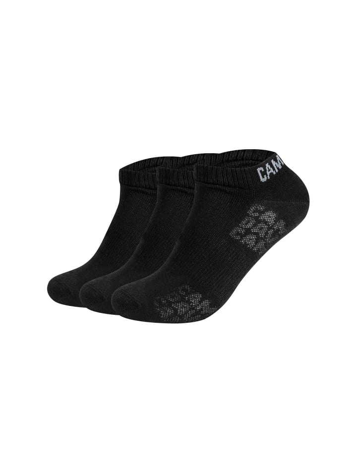 CAMP DAVID  Sneakersocken 9er Pack mesh ventilation in Schwarz günstig kaufen