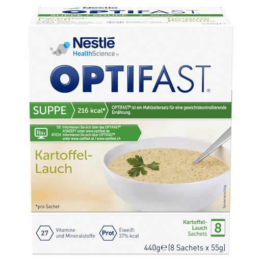 OPTIFAST Suppe Kartoffel-Lauch Pulver  8X55 g  Pulver