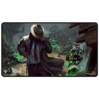 UP - MTG: Fallout - Black Stitched Playmat #X