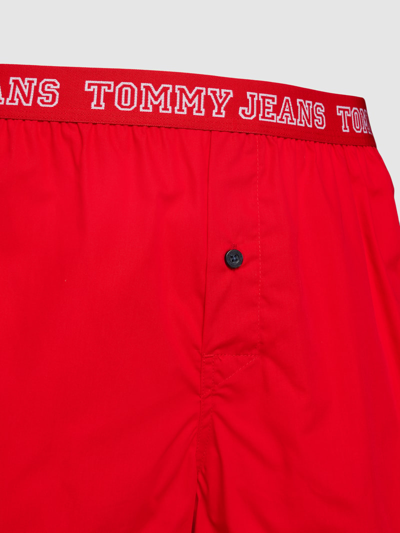 Boxershorts mit elastischem Logo-Bund im 3er-Pack in rot