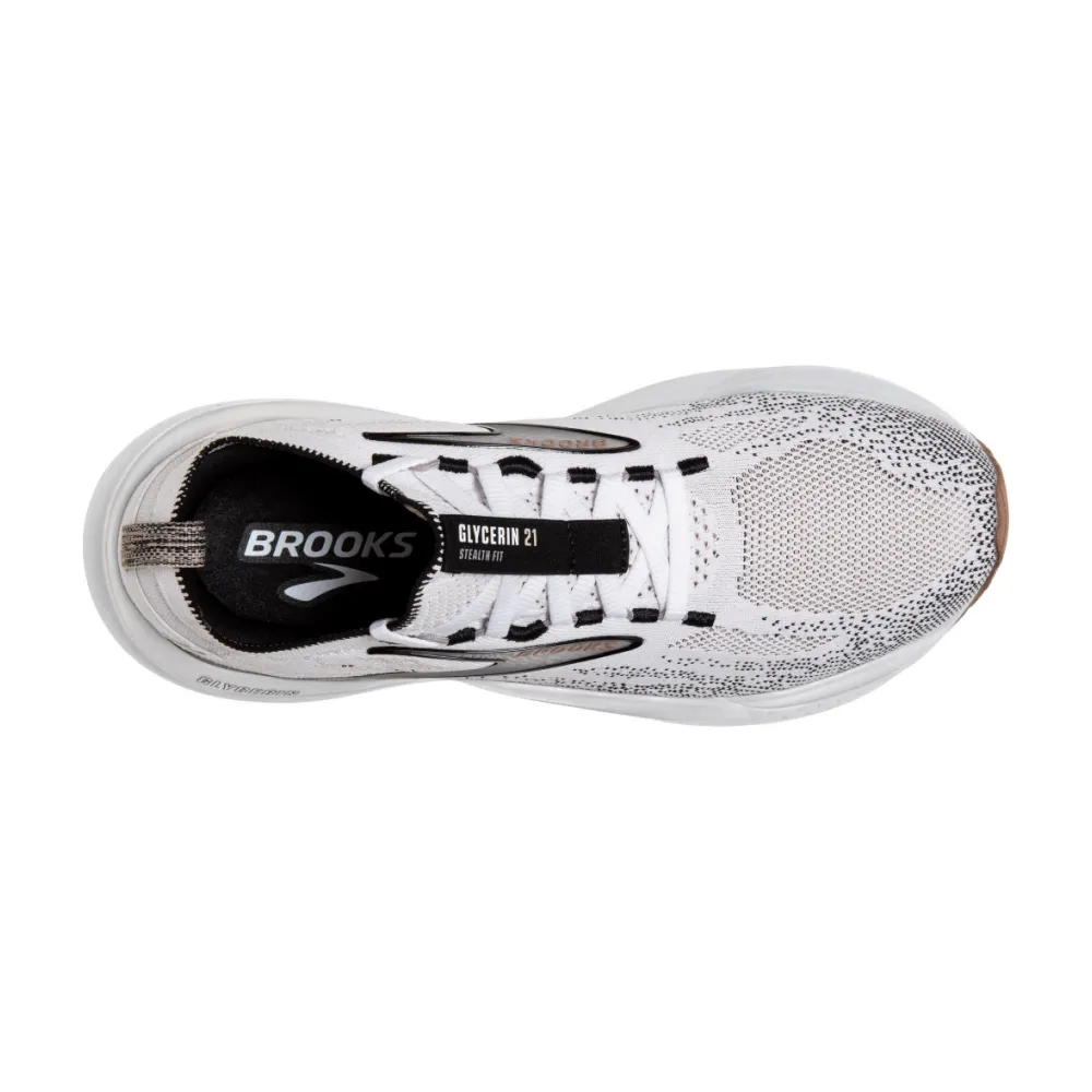 Brooks Glycerin Stealthfit 21 1204101B135 / weiss