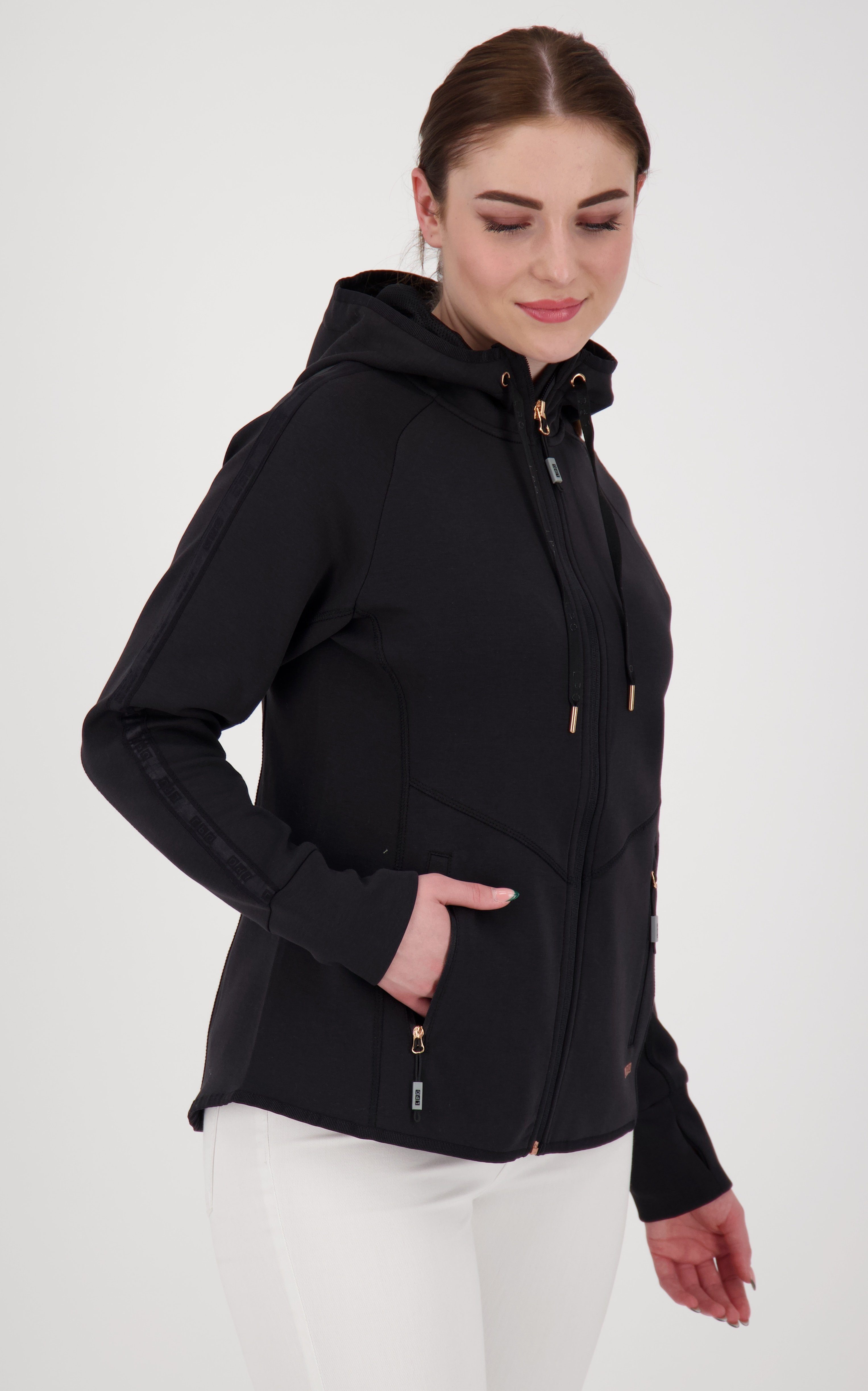 DEPROC Active Trainingsjacke KARLOTTA CS WOMEN Sportjacke & Fitnessjacke mit Kapuze, auch in Großen Größen